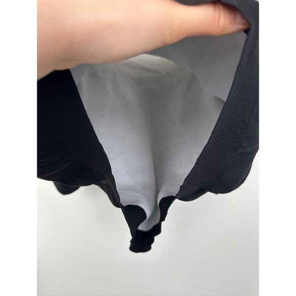 COS Puff Sleeve Half Sleeve Black Sweater Top Contemporary Minimal Women's Large - Picture 5 of 9